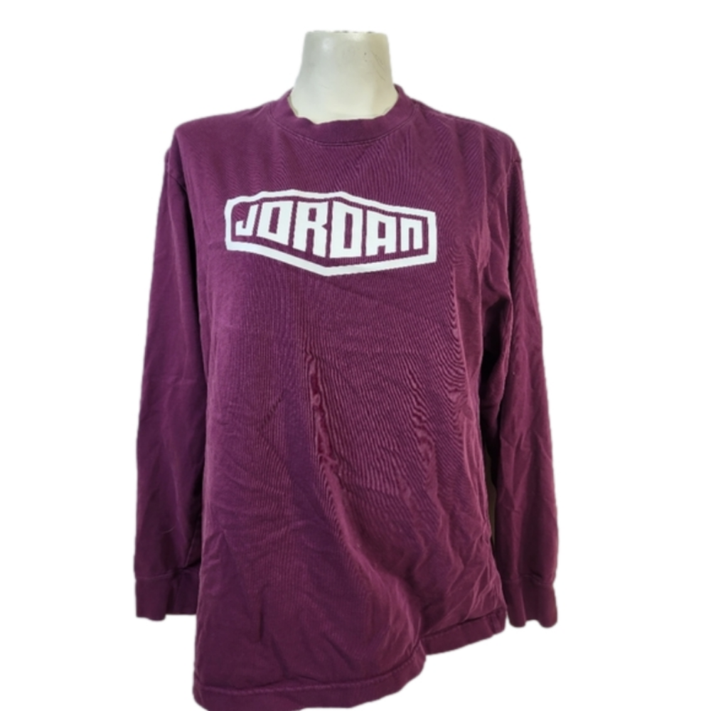 Air Jordan Purple Long Sleeve Top